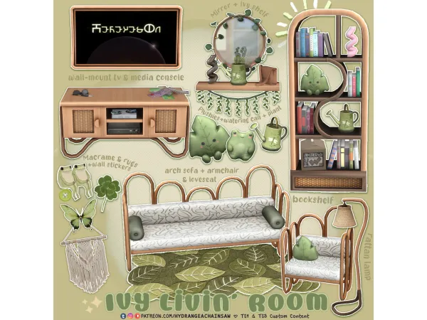 Ivy Livin' Room by hydrangeachainsaw