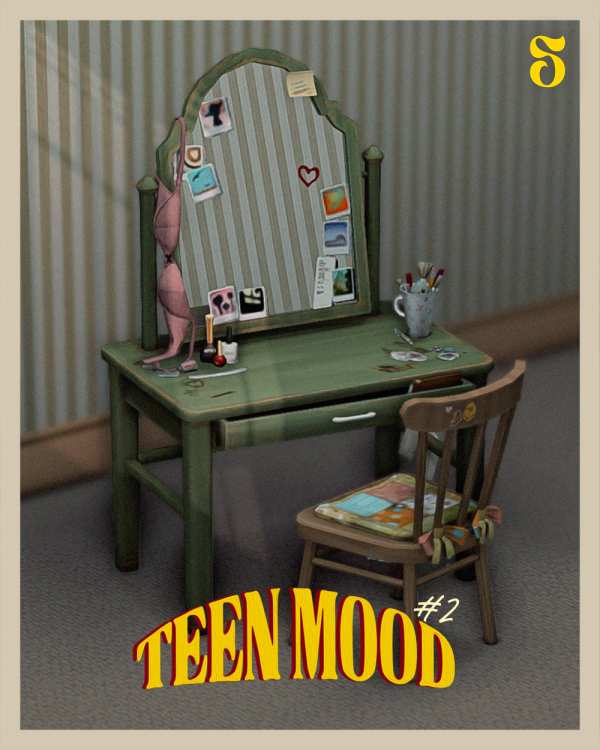 Maxis Match TEEN MOOD 2 by simsfinds - The Sims 4 Custom Content