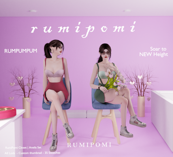 Alpha Rumpumpum_Aneila by rumi_pomi - The Sims 4 Custom Content