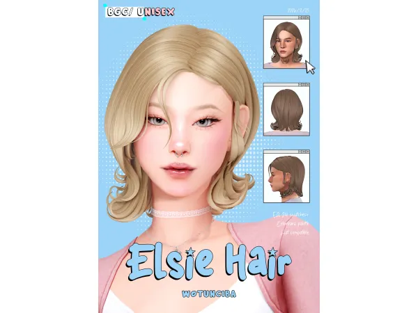 Elsie Hair by wotunciba