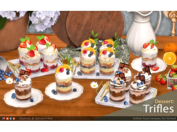 Alpha Trifles by simsfinds - The Sims 4 Custom Content
