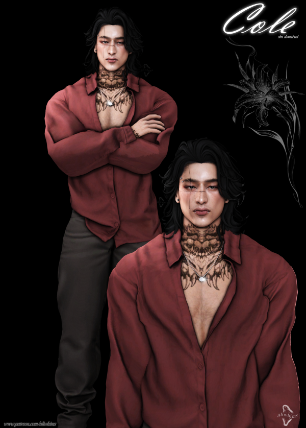 Alpha Cole by simsfinds - The Sims 4 Custom Content