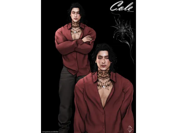 Alpha Cole by aliwhims - The Sims 4 Custom Content