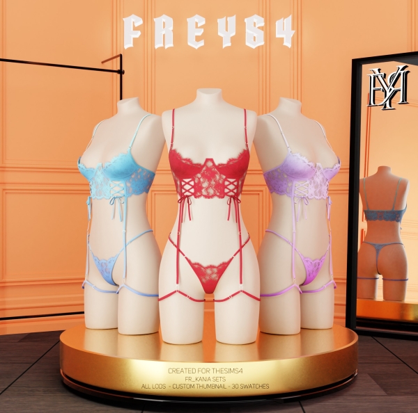 Alpha FR_Kania Sets by freys4 - The Sims 4 Custom Content