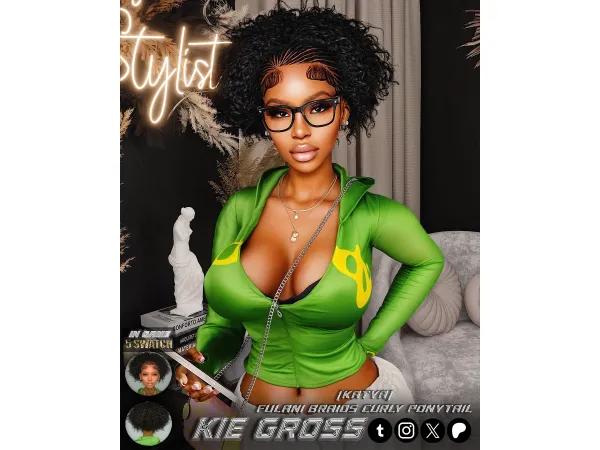 Alpha Katya by Kiegross - The Sims 4 Custom Content