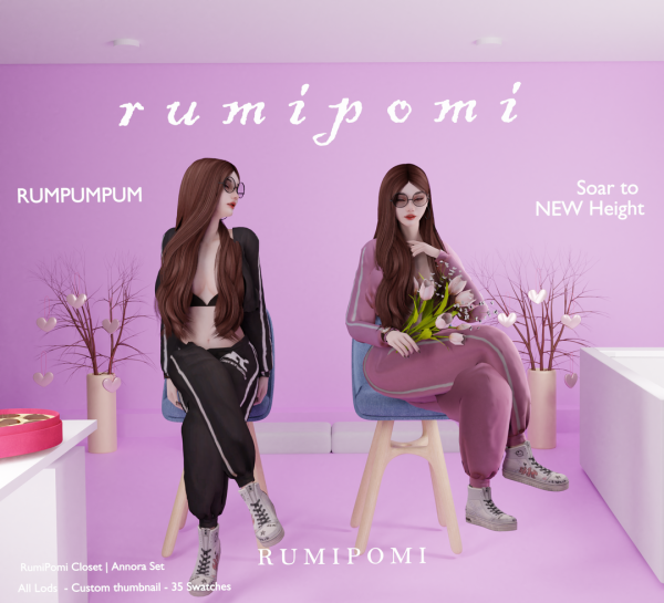 Alpha Rumpumpum_Annora by rumi_pomi - The Sims 4 Custom Content