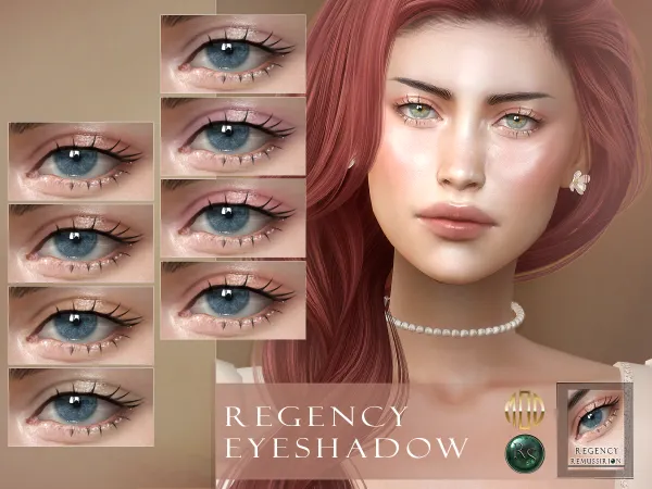 Alpha Regency Eyeshadow by remussirion - The Sims 4 Custom Content