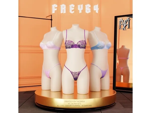 Alpha FR_Caliana Sets - The Sims 4 Custom Content
