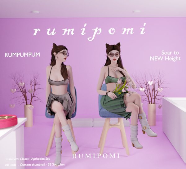 Alpha Rumpumpum_Aphrodite by rumi_pomi - The Sims 4 Custom Content