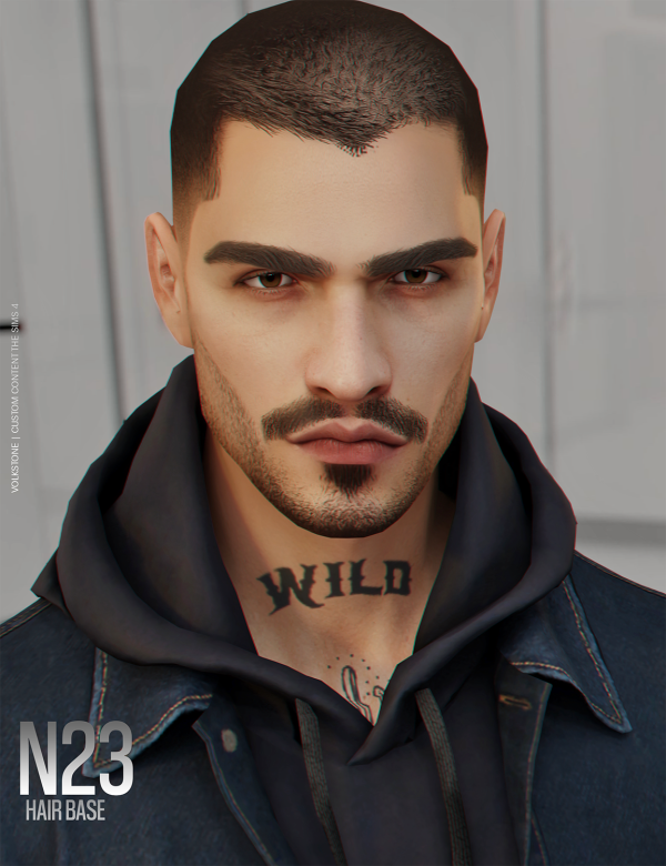 Alpha HAIR BASE N23 Pack Pink (FREE) by volkstonesims - The Sims 4 Custom Content