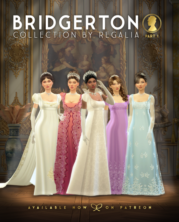 Maxis Match Bridgerton Collection Part 1 by simsfinds - The Sims 4 Custom Content