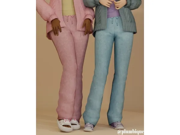 Maxis Match blush_ease_jogger - The Sims 4 custom content