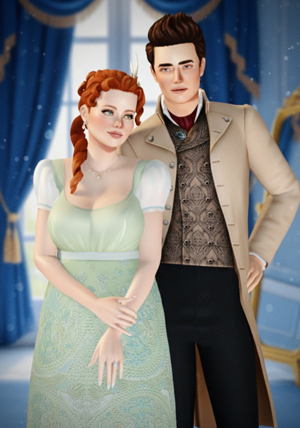 Maxis Match Bridgerton (Part 1) Sim Preview Files by simsfinds - The Sims 4 Custom Content