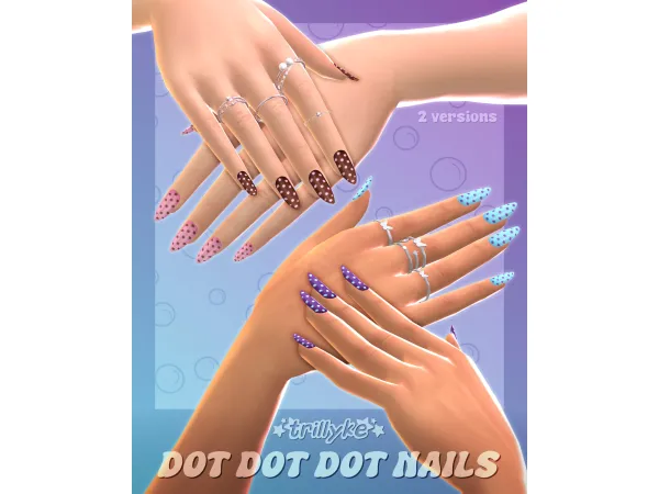 Dot Dot Dot Nails by trillyke