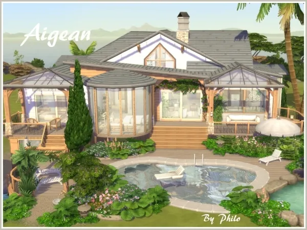 Maxis Match Aigean - The Sims 4 Custom Content