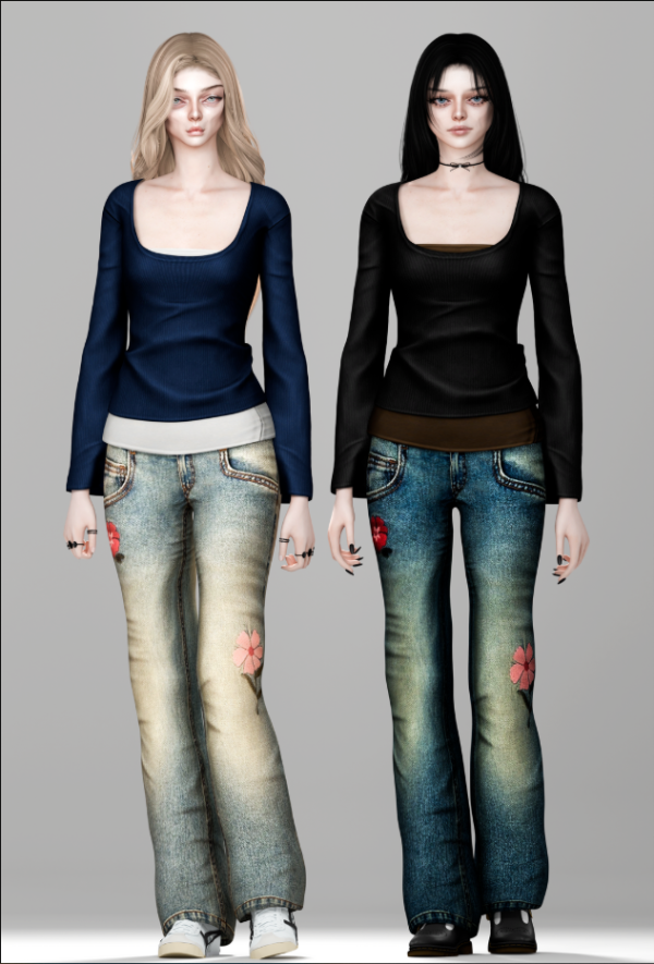 Alpha burber fit by whimp - The Sims 4 Custom Content