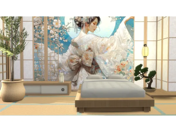 Mix Tatamis Flooring by philo - The Sims 4 custom content